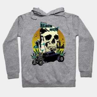 Beach run hot rod cruise Hoodie